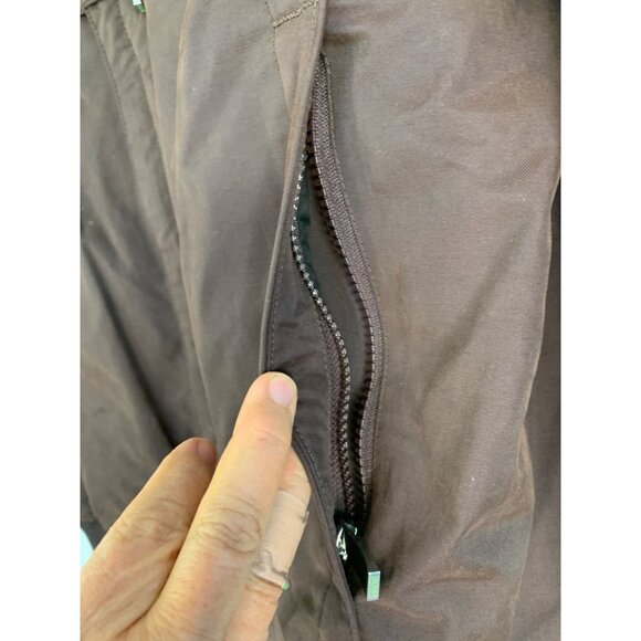 Boss Hugo Boss Brown Mens Bomber Jacket S Lined Insulated Zip Jadon1 RJ10616 - Picture 10 of 12